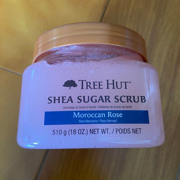 Tree Hut Moroccan Rose Shea Sugar Scrub, 18 oz NEW - Picture 3 of 5